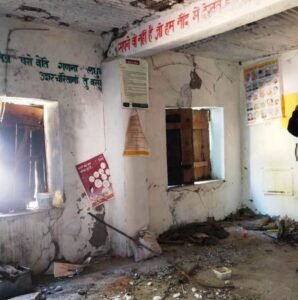 जर्जर हाल में पहुंचा जबरकोट विद्यालय का भवन