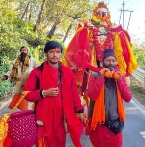 अनसूया देवी की रथ डोली प्रवास पर पहुंची खल्ला गांव