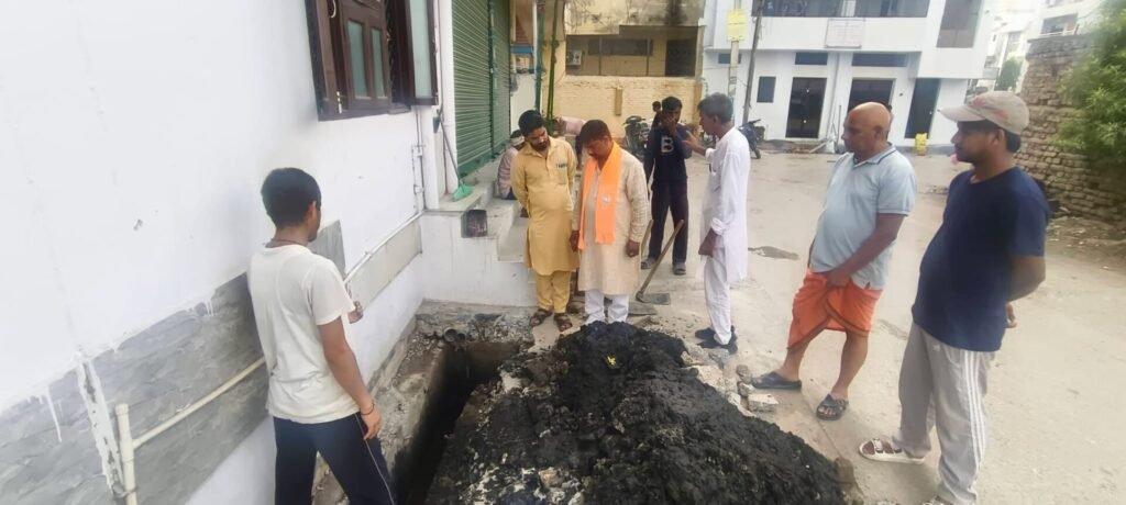सप्तऋषि मंडल भाजपा के नवनियुक्त मंडल मंत्री विकास गुप्ता ने संभाली कमान, क्षेत्र के विकास के लिए धरातल पर उतरे उपकल्पना